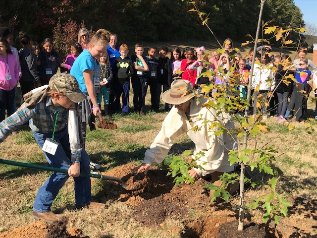 Liberty Tree Planting White Elementary | Cherokee Chapter – Sons of the ...